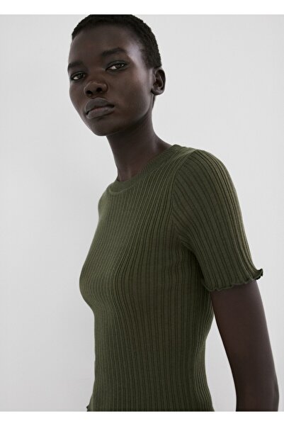 MANGO Woman Ribana triko tişört