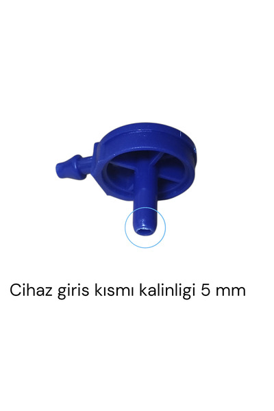 ARCHER Dijital Tansiyon Aleti Konnektör Jak Bağlantı Aparatı Mavi Omron Tıp 5 Mm