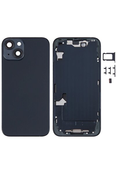 indirimplus iPhone 14 Kasa ve Yan Tuşlu Arka Pil Kapağı