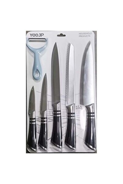 Generic Kitchen Knife Set - 6 Pieces