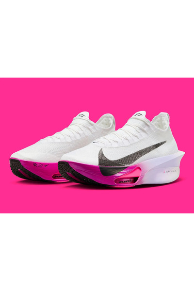Nike Air Zoom Alphafly Next% 3 Fp White Purple Running Shoes