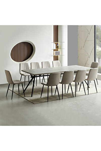 Home Box Kelsey 10-Seater Dining Set