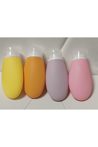 OEM Sticle de călătorie 100 ml pentru articole de toaletă 4 recipiente din si...