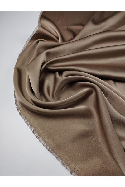 Kumaş Parça Coffee Mink Satin Color: 145 cm Width: 145 cm