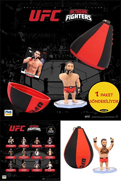 TOYFEST UFC Kafes Dövüşçüleri Hız Torbası Sürpriz Kapsül Figür 6.5 CM - 1 PAKET