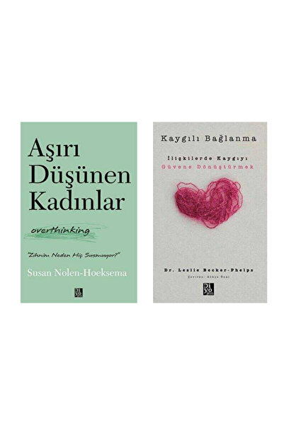STABİL KİTAP Aşırı Düşünen Kadınlar - Kaygılı Bağlanma (Kişisel Gelişim 2'li ...