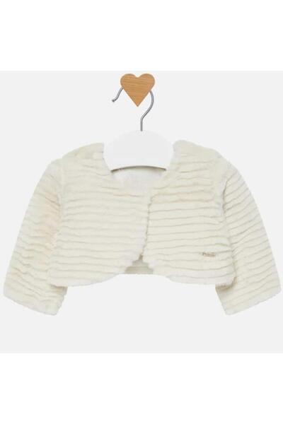 MAYORAL Faux Fur Bolero for Girls