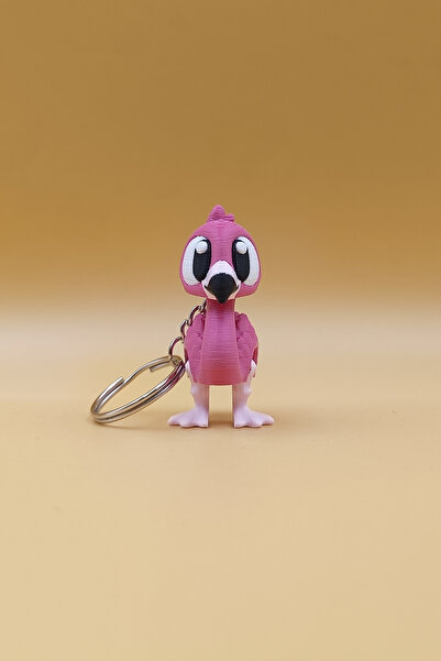 Rodopiva Χαριτωμένο μπρελόκ φλαμίνγκο - Κινητό διακοσμητικό μπρελόκ για τσάντα