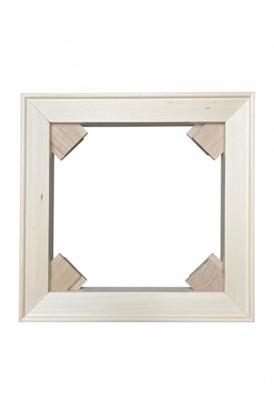 OEM Canvas frame made of lime wood for images, paintings and prints 25x25 cm