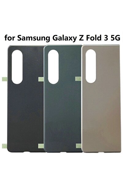 indirimplus Samsung Galaxy Z Fold 3 5G F926 Arka Pil Kapağı Arka Kapak Siyah ...