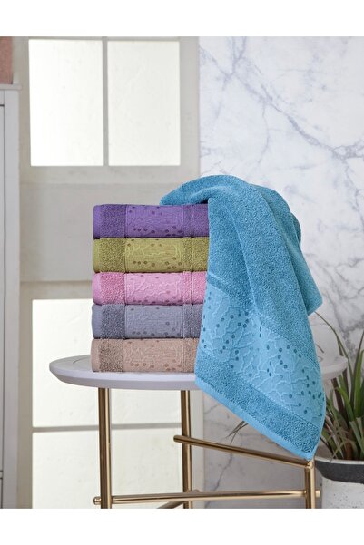 Fiesta Lara Colourful 100% памук Deluxe Jacquard 50x90 6-компонентен комплект...