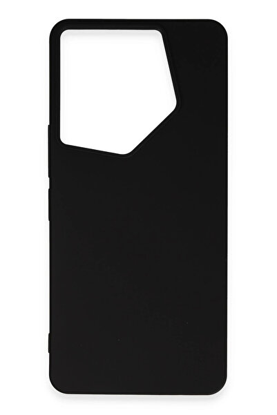 Epilons حافظة تكنو كامون 20 5G من السيليكون الأول - أسود