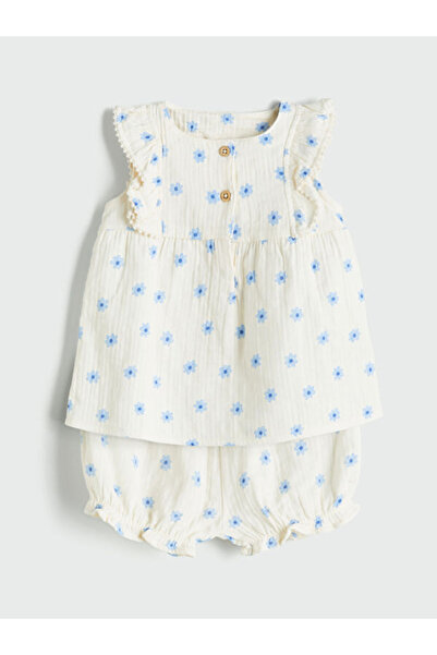 LC Waikiki منتجات فريزن ستور التي لا مثيل لها I بلوزة وشورت بناتي مزينان بالز...