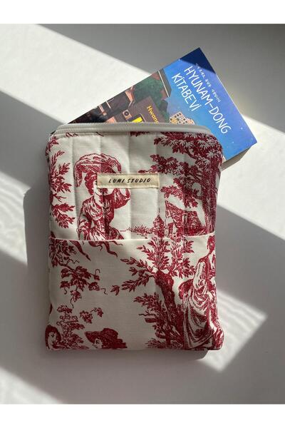 lumi Studio Kırmızı Fransız Köylüleri Kitap Kılıfı, Organizer, Ajanda, Defter...