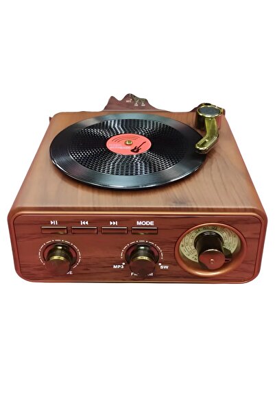 corcishop MD1317 Nostaljik Bluetooth Hoparlör Retro Radyo FM/AM/SW USB TF Kar...