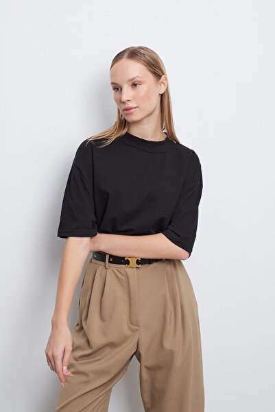 mavi limon Pileli Havuç Pantolon