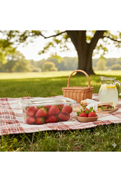 Ta-Fu Global Flat Lid Non-Spilling Plastic Storage Container