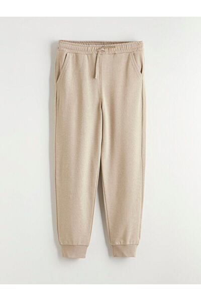 LC Waikiki Rmz Gi̇yi̇m Farkiyla Boys' Jogger Sweatpants with Waist Drawstring