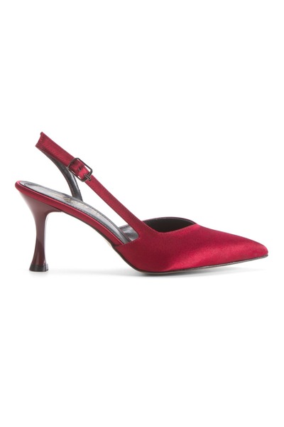 Satenora Zafira Open Back Thin Heeled Stiletto