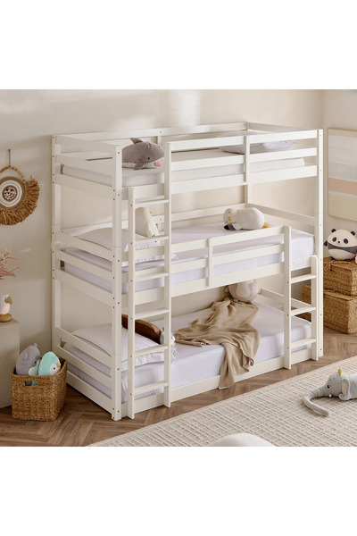 Home Box سرير بطابقين ثلاثي من ستوفا فانيلا