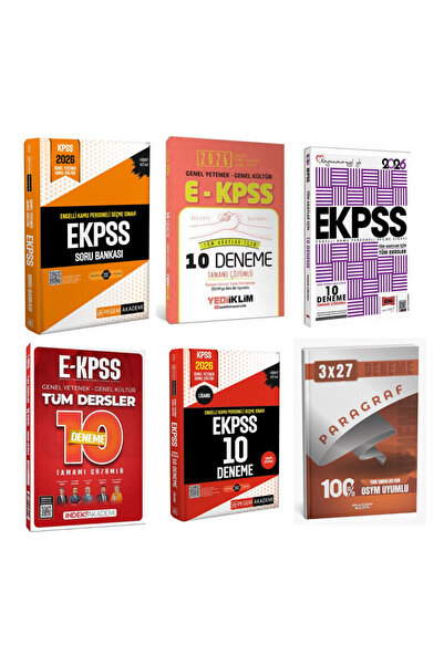 Anla Kazan Yayınları Pegem 2026 EKPSS Engelli Kamu Personeli Seçme Sınavı Sor...