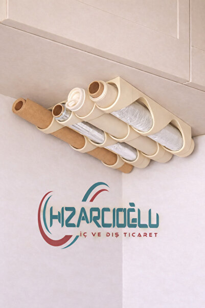 HIZARCIOĞLU İÇ VE DIŞ TİCARET Mutfak Rulo Düzenleyici | Yağlı Kağıt, Folyo, S...
