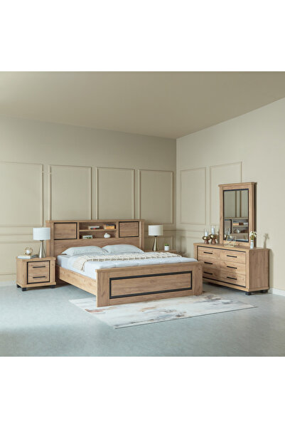 Home Box Belfort 5-Piece King Bedroom Set - 180x200 cm