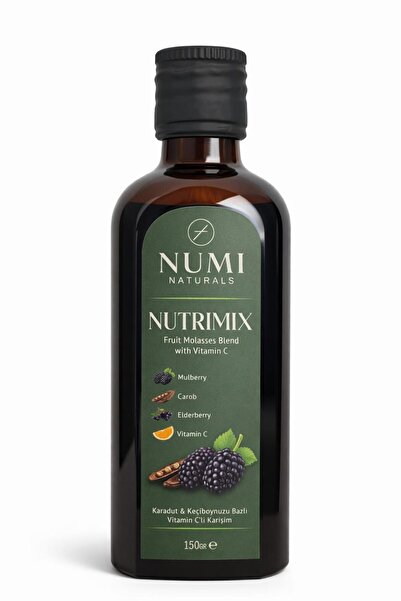 NUMI Naturals Nutrimix Karadut & Keçiboynuzu Pekmezli Bitkisel Karışım C Vita...