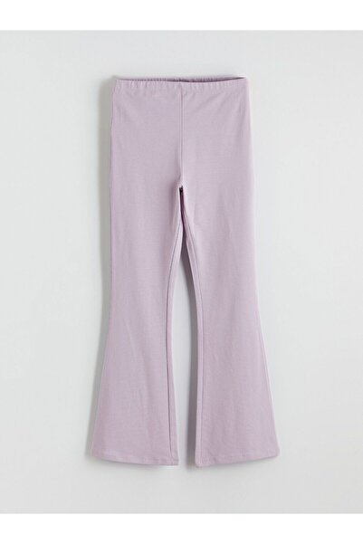 LC Waikiki Colanți pentru copii LCW Kids cu picior evazat pentru fete cu tali...