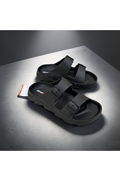 AkınalBella Men's Double Buckle Lightweight Comfortable Sole Beach Pool Casua...