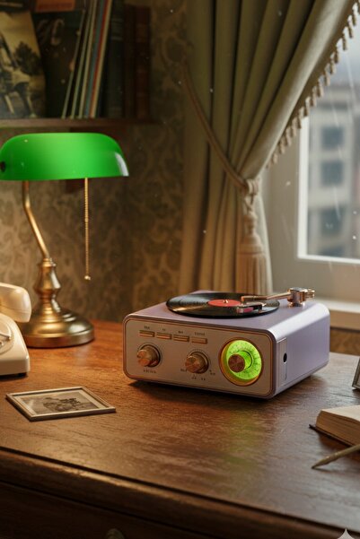 corcishop MD1317 Nostaljik Bluetooth Hoparlör Retro Radyo FM/AM/SW USB TF Kar...