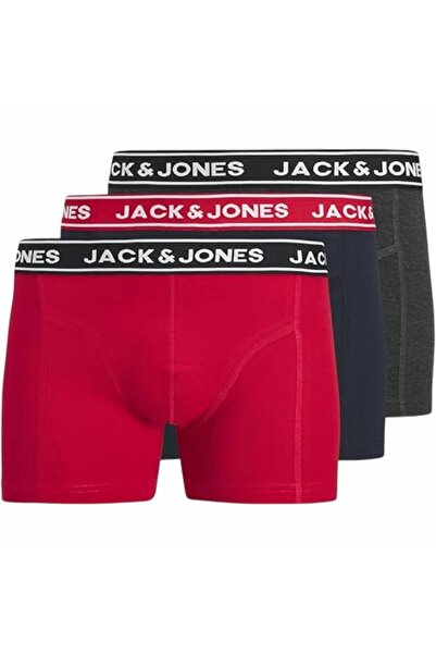 Jack & Jones Džek Džons Hektor Solid 3 paketa muški bokserice 12288873