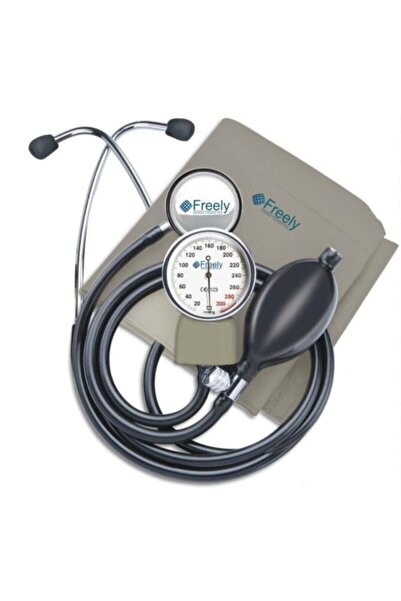 özgürce Manuel Tansiyon Ölçer ve Steteskop Seti, Çanta Hediyeli, Güvenilir Ölçüm