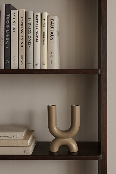 HOME POINT Fork Mumluk Vizon 17x12 Cm Modern Minimal Dekoratif Obje | Bohem &...