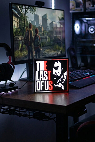 MEK The Last Of Us Tasarımlı Dekoratif Aydınlatma (23x23cm)