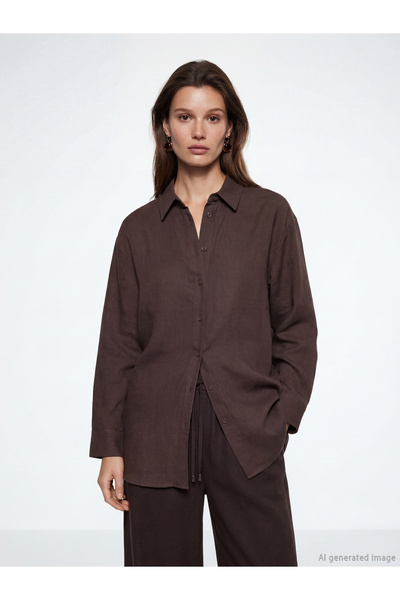 LC Waikiki Rmz Gi̇yi̇m Farkiyla Muslin Women's Shirt Tunic