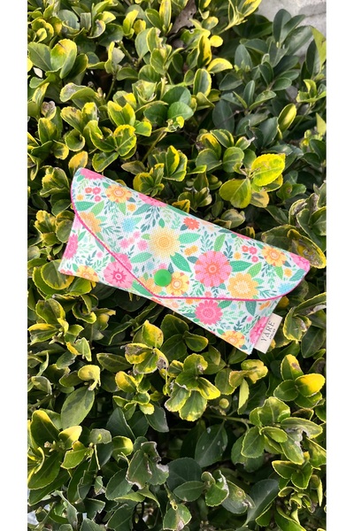 Yare Atelier Sunglasses Case, Patterned Sun, Prescription Glasses Carrying Ca...
