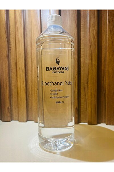 Babayani Outdoor 1 L Bioethanol Yakıt – Dumansız | Kokusuz | Temiz yanma