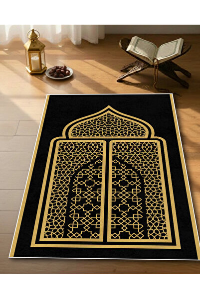 Harika bir ev Seccade Soft Surface Anti-Slip Base Modern Stylish Design Cultu...