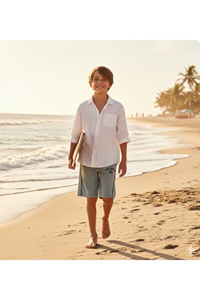 BEGONYA BEBECE KIDS Pocketed Shorts 9/12 Years Girls/Boys