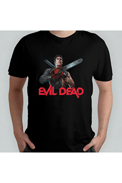 Pixxa Evil Dead Unisex 100% Cotton Crewneck T-Shirt