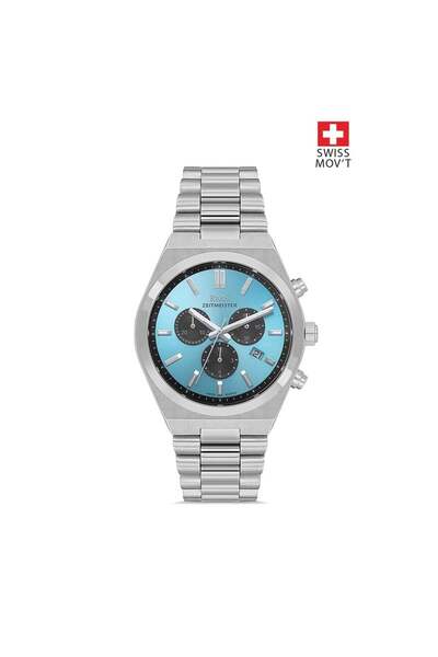 Grand Romanson Rms Zeitmeister Rms.1.Ag1595.08 Chronometer 45mm Men Wristwatc...