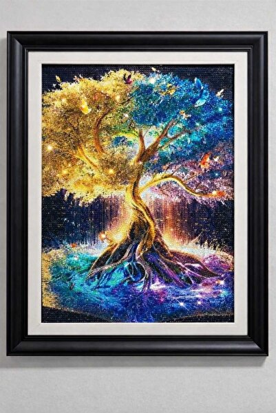 DNZt 5D Diamond Painting 30x40 cm Elmas Mozaik Boncuklu Taşlı Goblen Pano Tab...