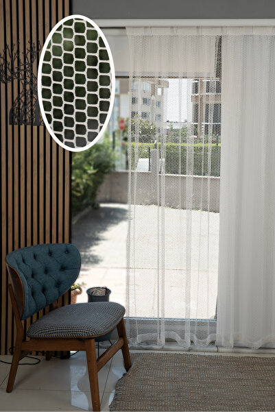 ELENSILIA PatiProof™ Устойчива на котки, подходяща за котки, без гънки БЯЛА Д...