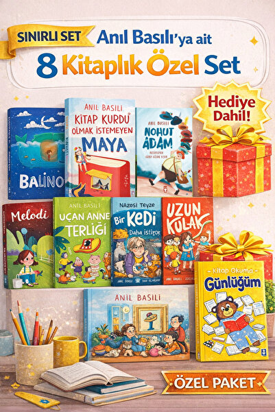 Timaş Çocuk Anıl Basılı 8 Kitaplık Özel Hikaye Seti / Timaş Yayınları / Anıl ...