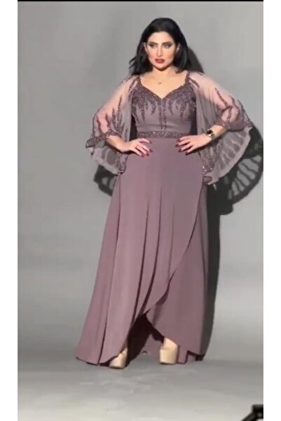 NO BRAND The dress is made of Crepe and features hand embroidery.