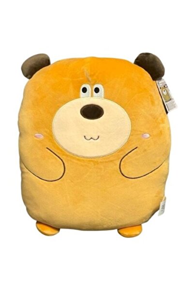 OEM Jucărie de pluș pentru pernă , câine, maro, 40x35 cm