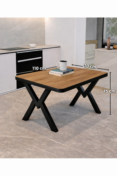 Avenza Furniture Avenza Living 70x110 Yemek Masası - Sallanma Yapmaz Güçlendi...