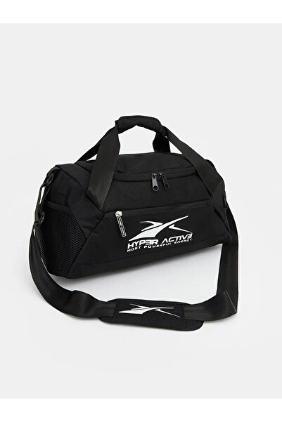 LC Waikiki Black Printed Erekk Children's Sports Bag