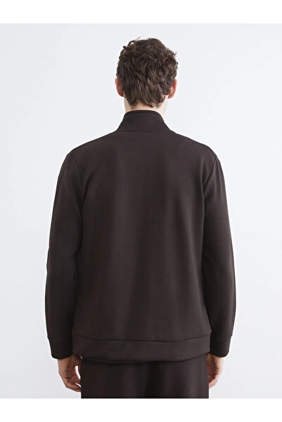 LC Waikiki Hanorac maro cu fermoar și guler înalt pentru bărbați